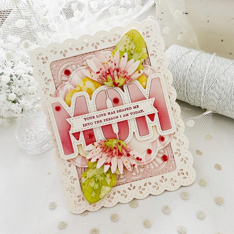 Larger than Life: Mom Sentiments Mini Stamp Set