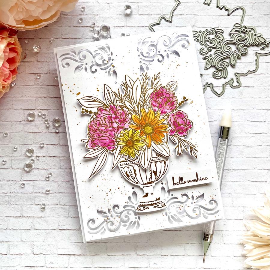 Vase Collection 17 Stamp Set