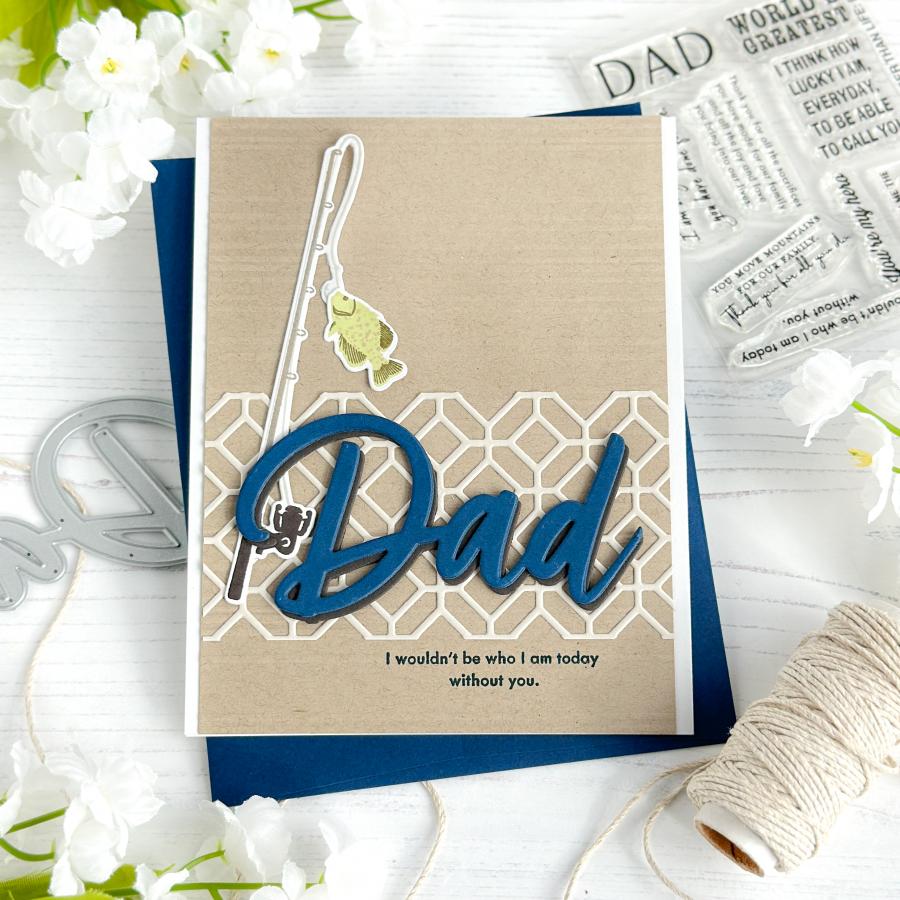 Larger than Life: Dad Mini Stamp Set