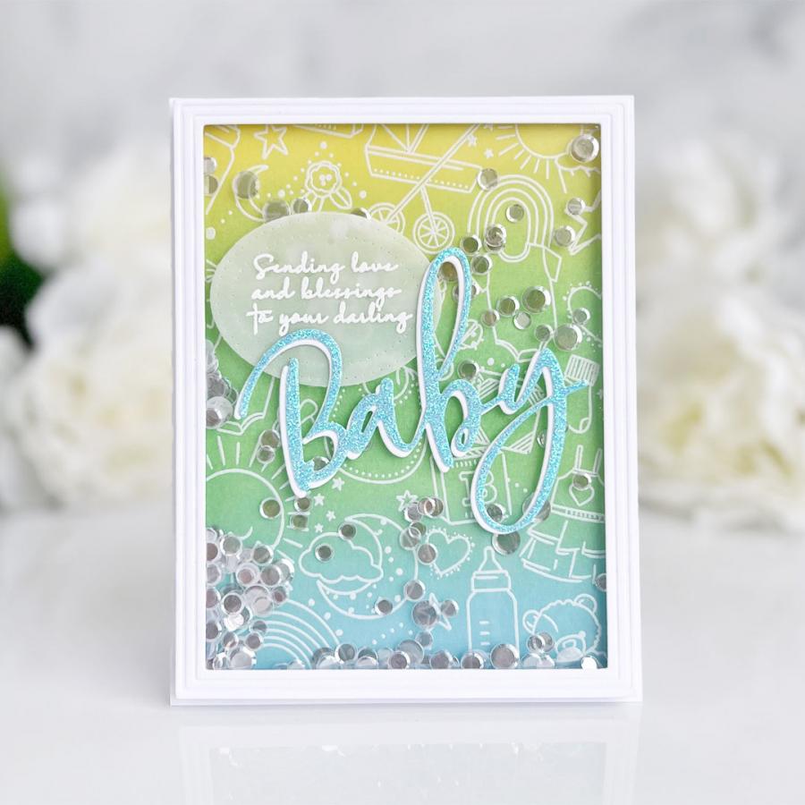 Baby Background Stamp Set