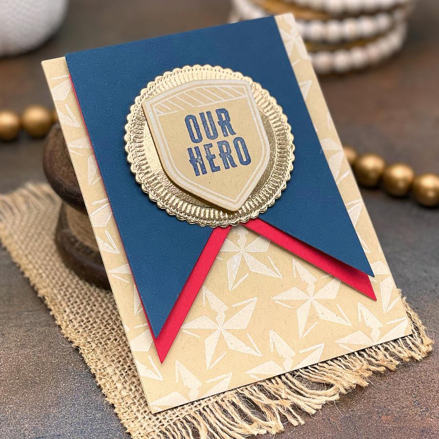 Our Heroes Stamp Set