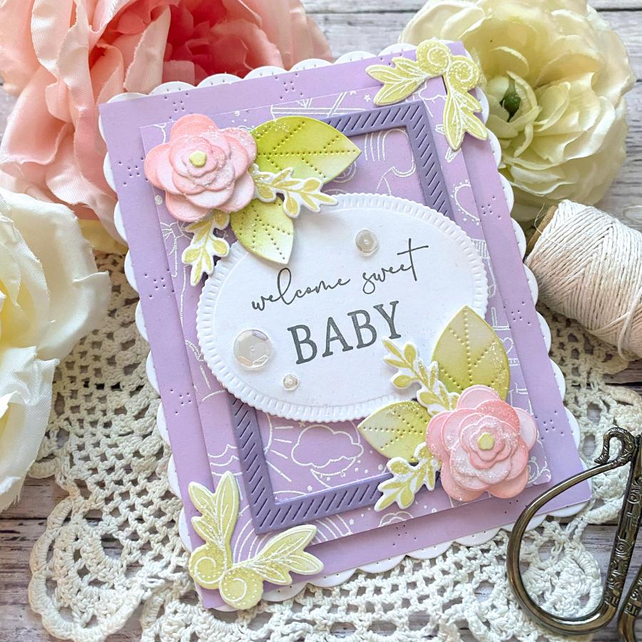 Larger than Life: Baby Sentiments Mini Stamp Set