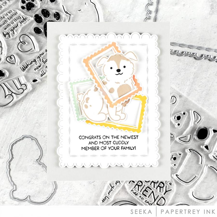 Paw Prints Stamp Set