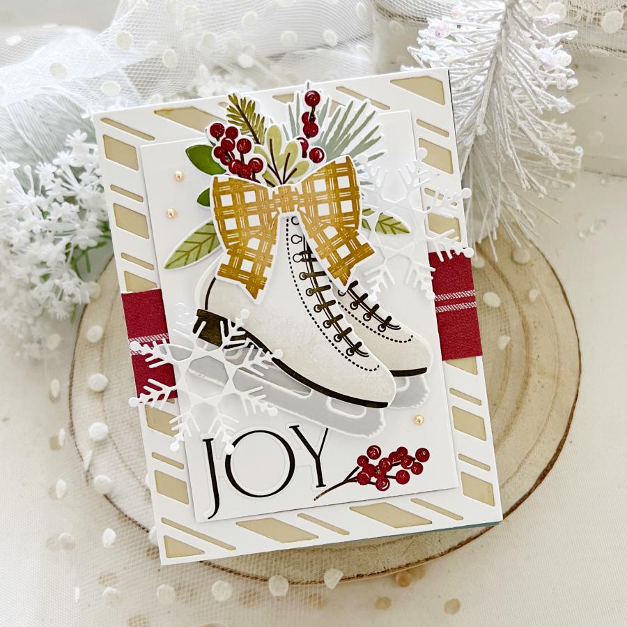 Skate Into the Holidays Stamp Set