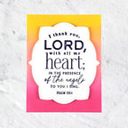 Psalm Reflections: November Mini Stamp Set