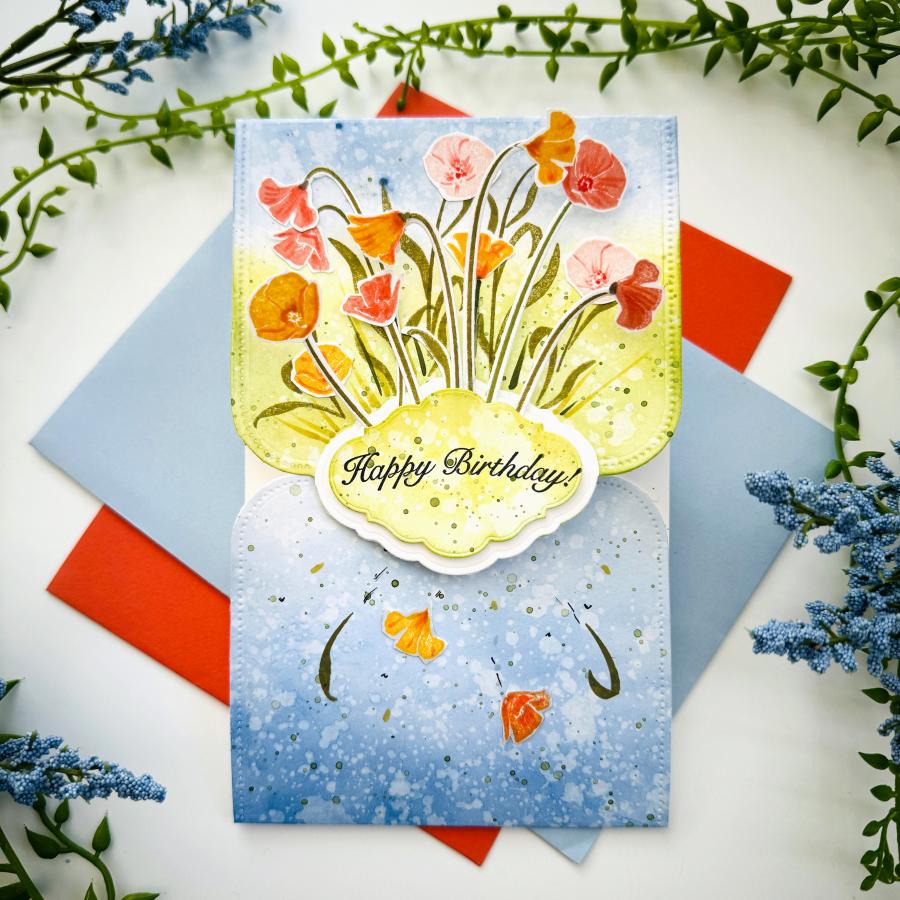 Lofty Petals Stamp Set