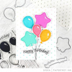 Scribble Balloons Stamp Set