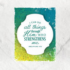Reflections: January Mini Stamp Set
