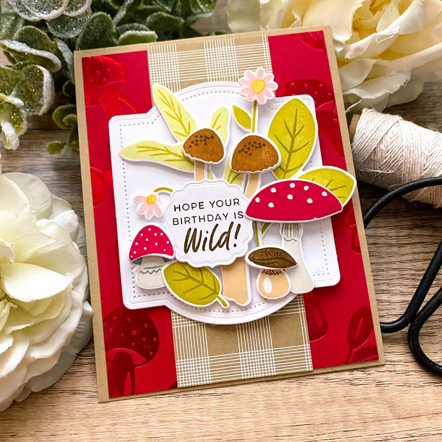 Wild About Mushrooms Stamp Set