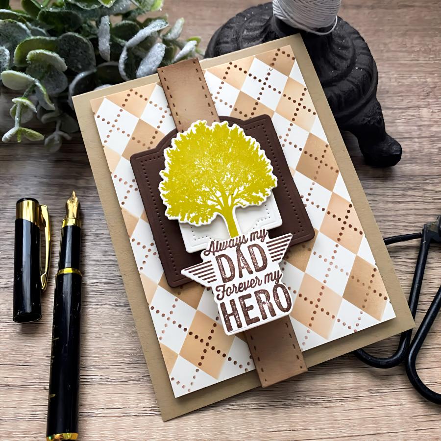 Towering Trees Stamp Set