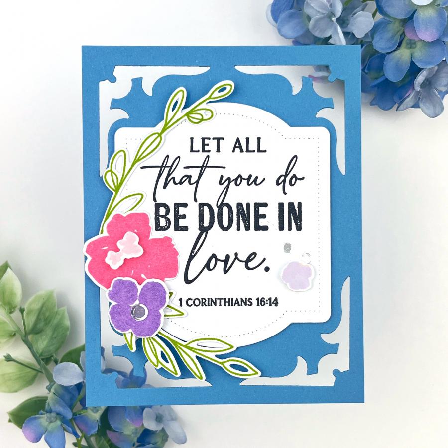 Reflections: April Mini Stamp Set