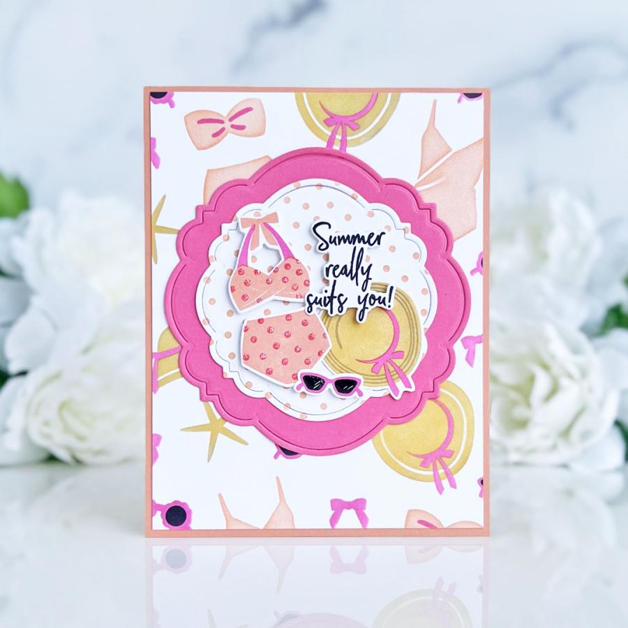 Suited for Summer Stamp Set