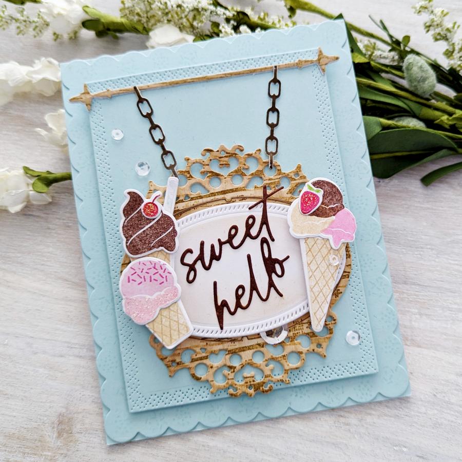 A Little Ice Cream Mini Stamp Set