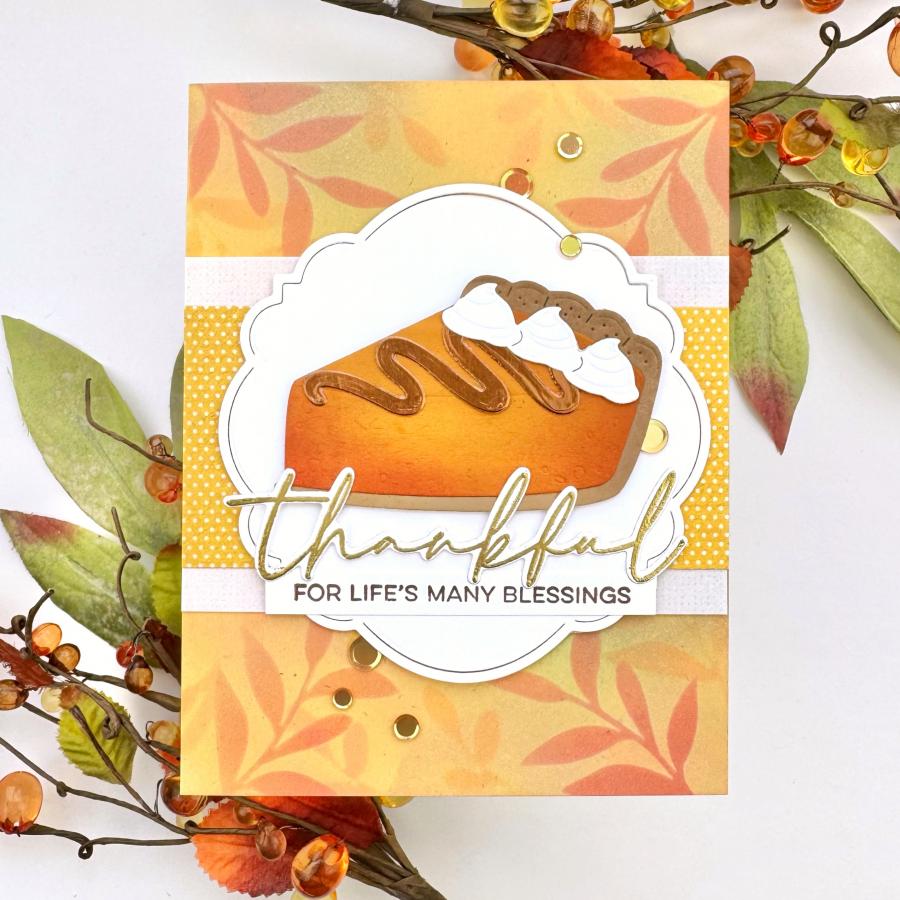 This is Big Sentiments: Thankful Stamp Set