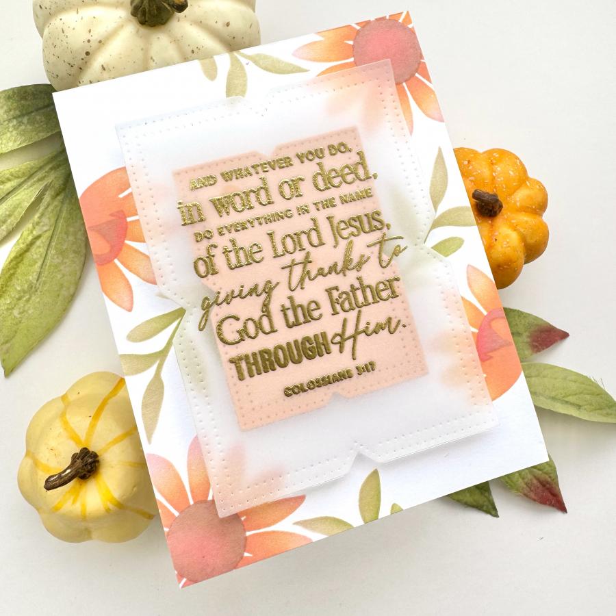 Reflections: August Mini Stamp Set