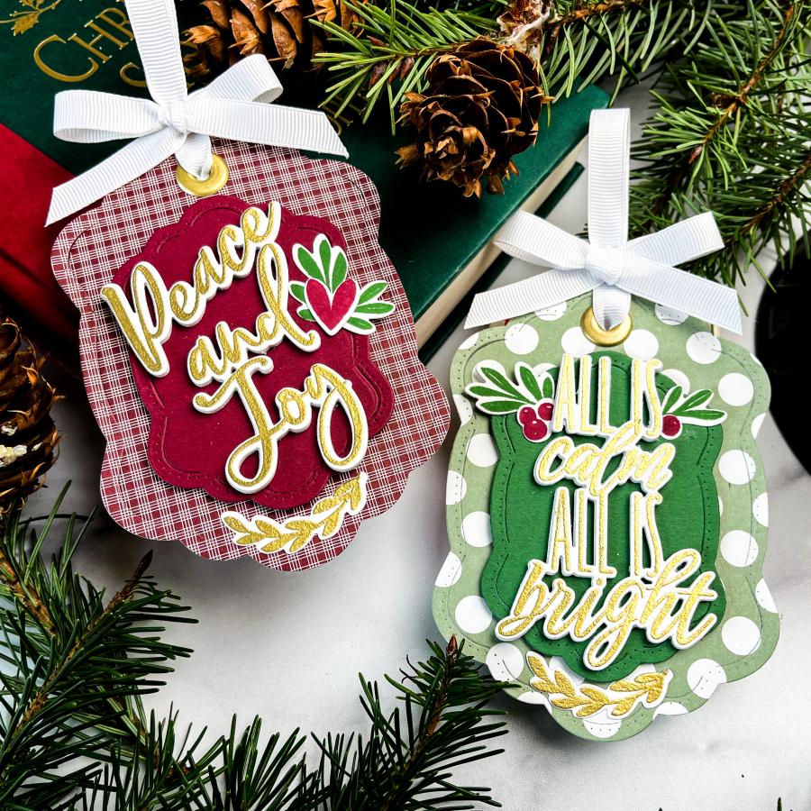 The Bigs Christmas Sentiments Stamp Set