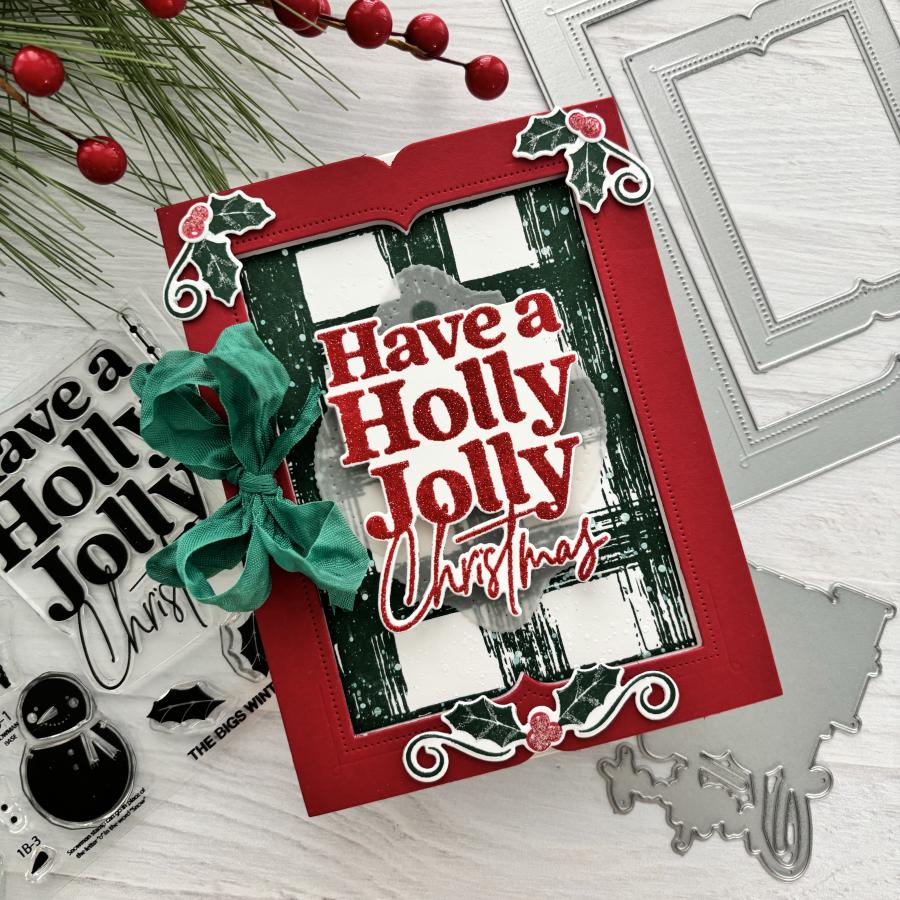 The Bigs Winter Sentiments Stamp Set
