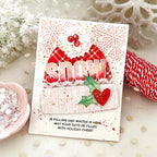This is Big Sentiments: Snow Stamp Set