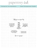 Praying for You Sentiments Mini Stamp Set