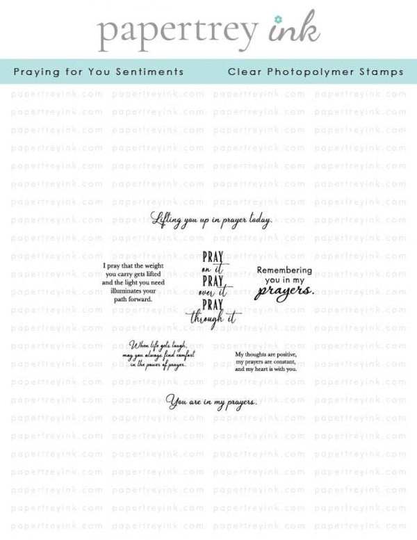 Praying for You Sentiments Mini Stamp Set