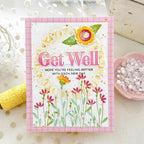 This is Big Sentiments: Get Well Stamp Set