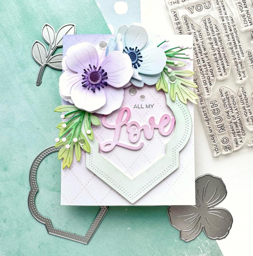 This is Big Sentiments: Love Stamp Set
