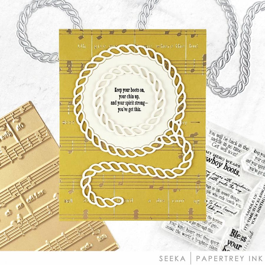 Cowboy Logic Mini Stamp Set