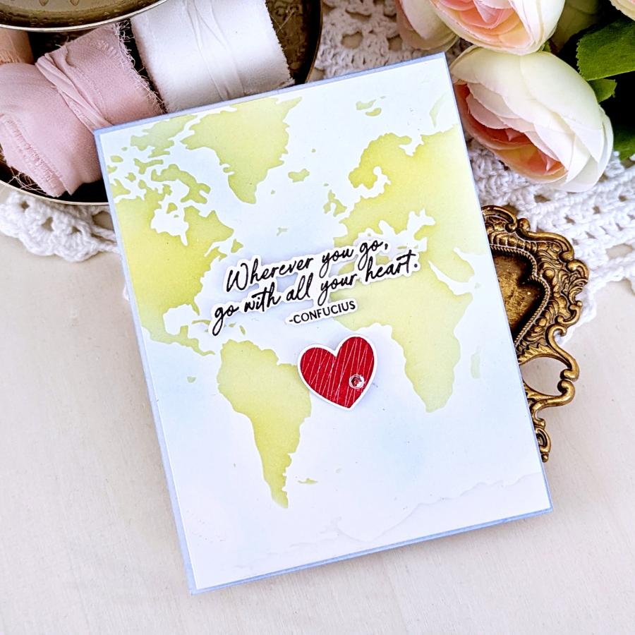 Wish You Were Here Mini Stamp Set