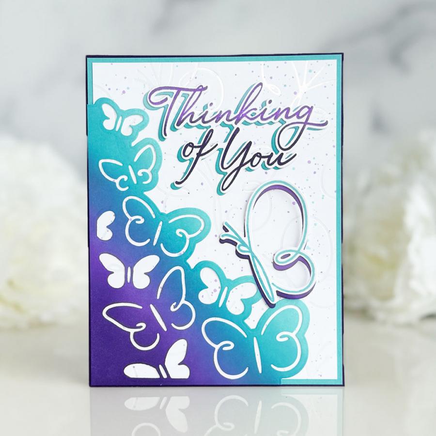 This is Big Sentiments: Thinking of You Stamp Set