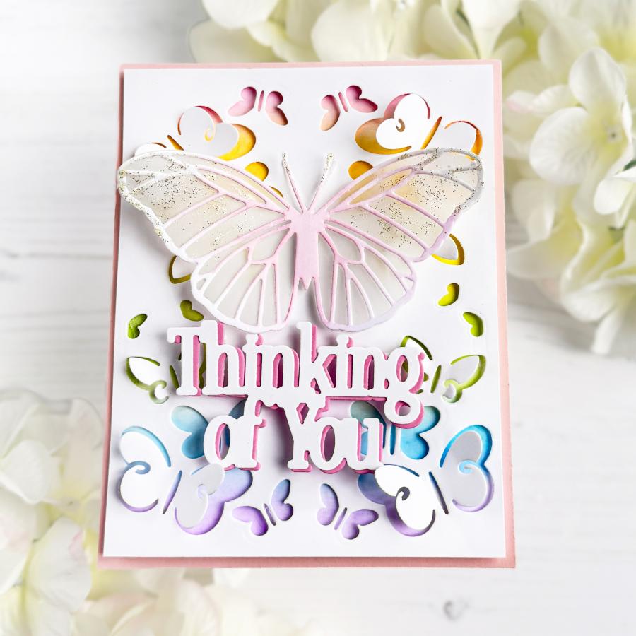 This is Big Sentiments: Thinking of You Stamp Set