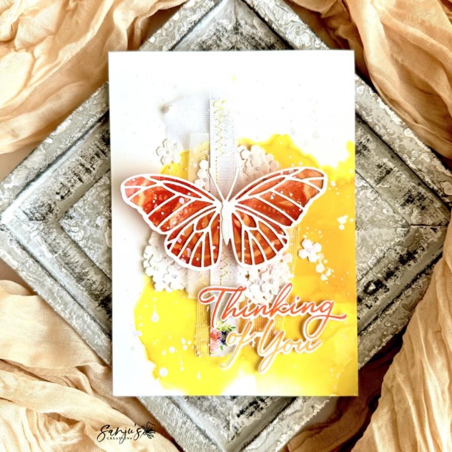 This is Big Sentiments: Thinking of You Stamp Set