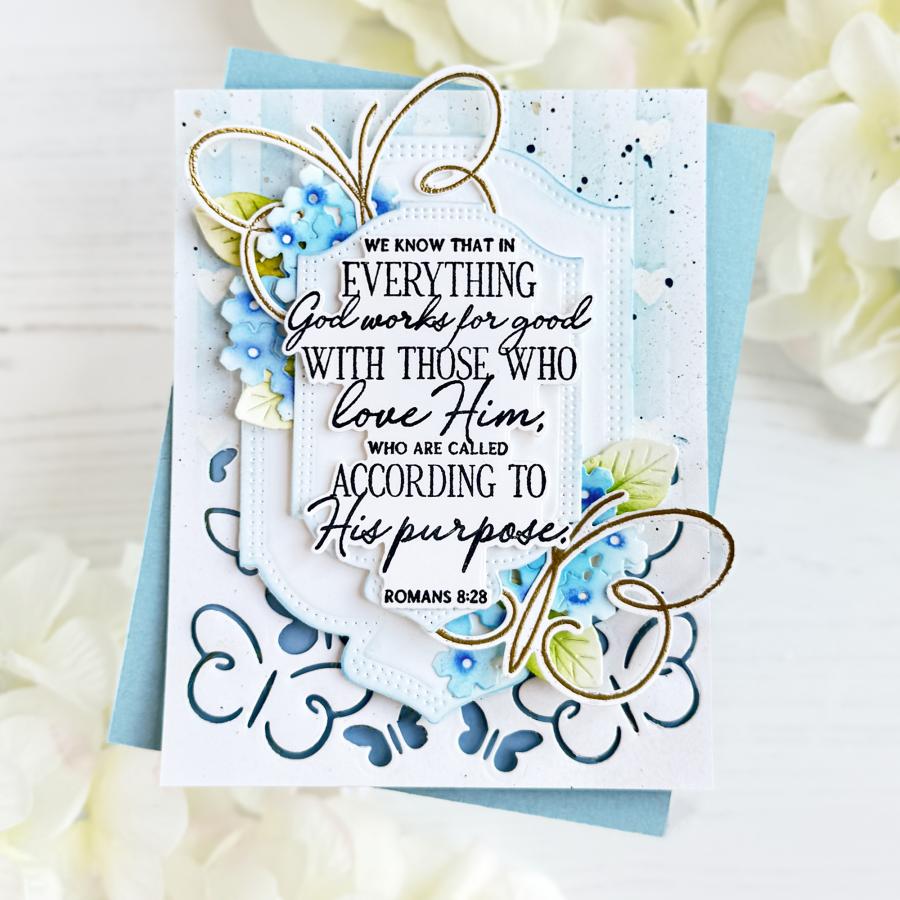 Reflections: Romans 8 Mini Stamp Set