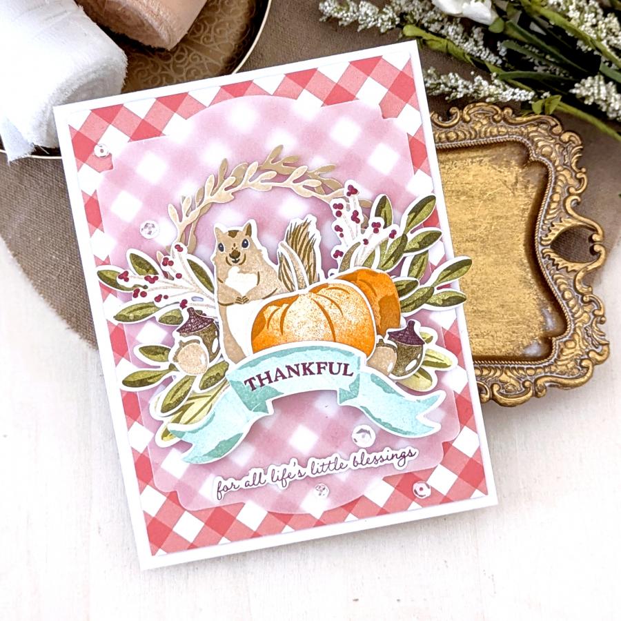 Fall Blessings Stamp Set