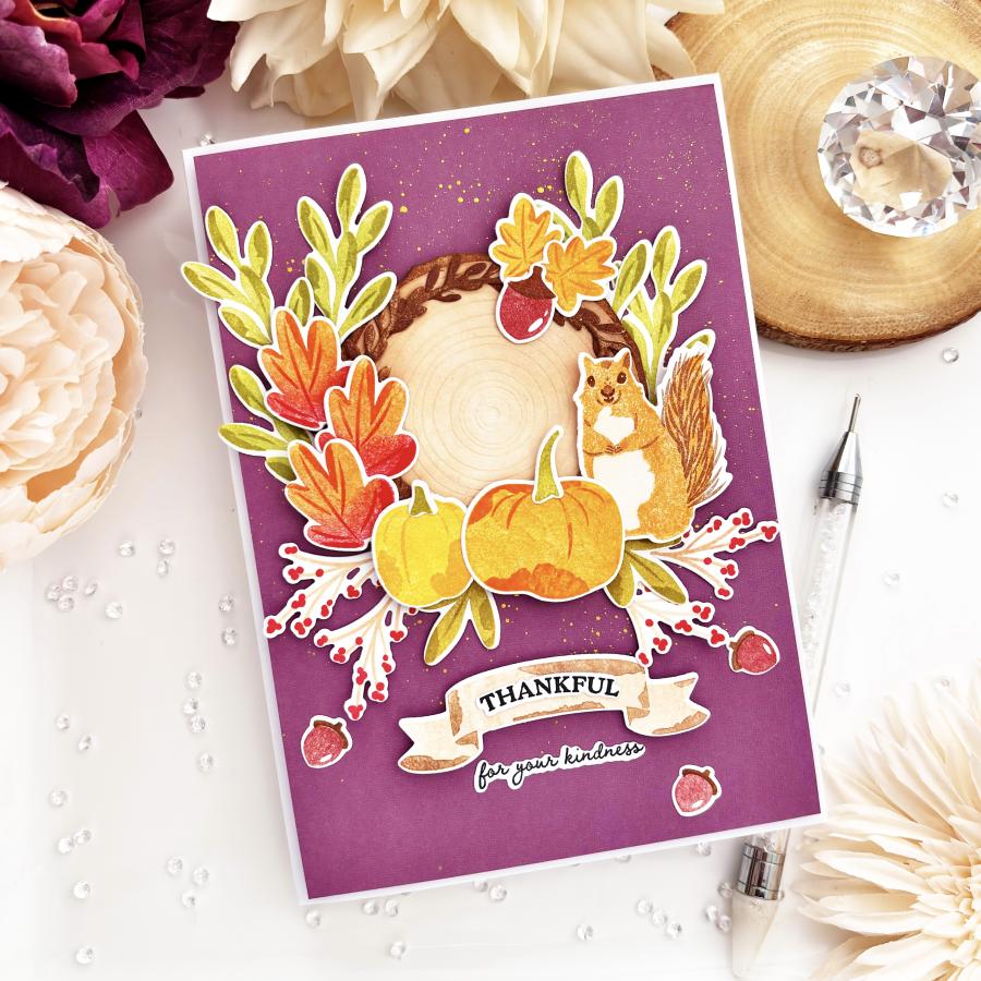 Fall Blessings Stamp Set