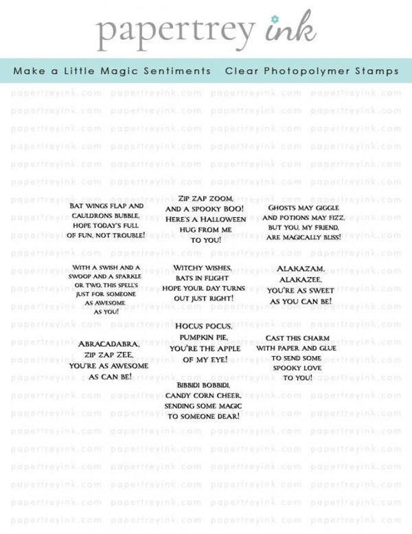 Make a Little Magic Sentiments Stamp Set