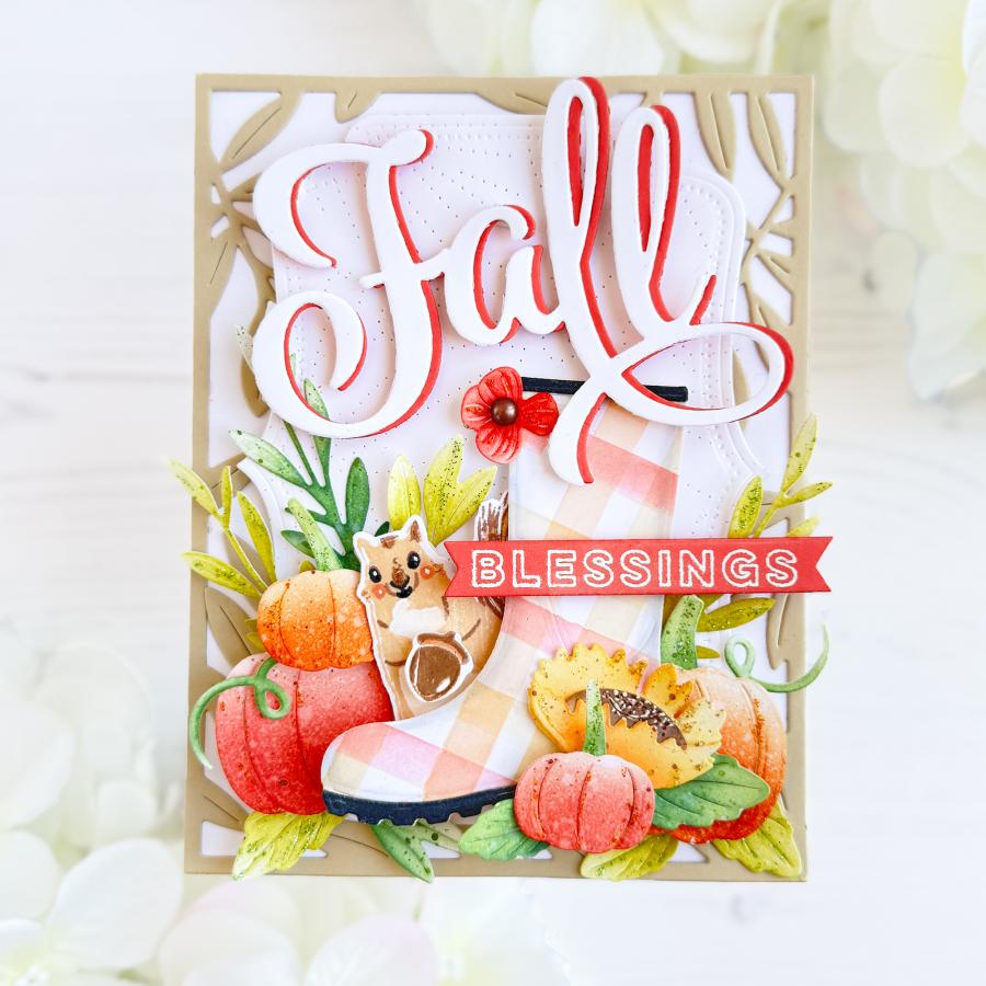 This is Big Sentiments: Fall Harvest Stamp Set