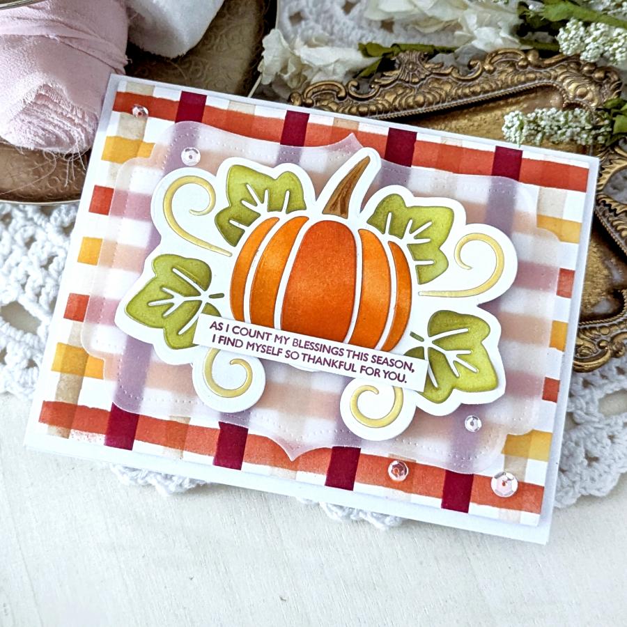 This is Big Sentiments: Fall Harvest Stamp Set