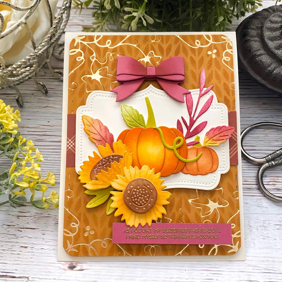 This is Big Sentiments: Fall Harvest Stamp Set