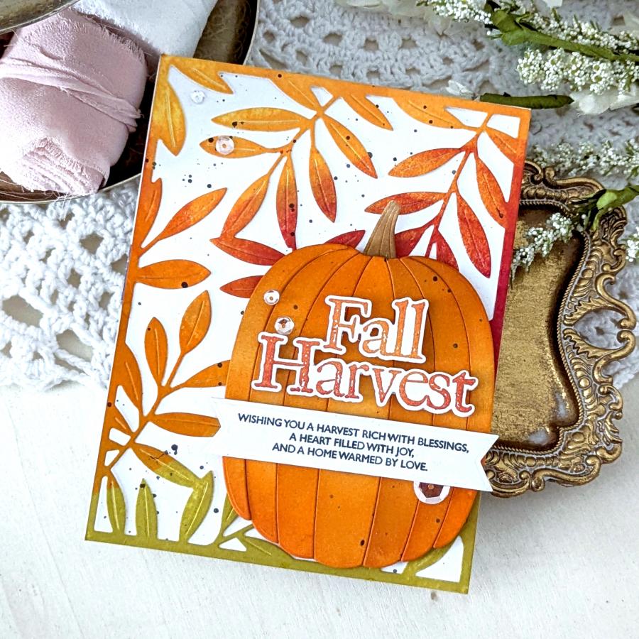 This is Big Sentiments: Fall Harvest Stamp Set