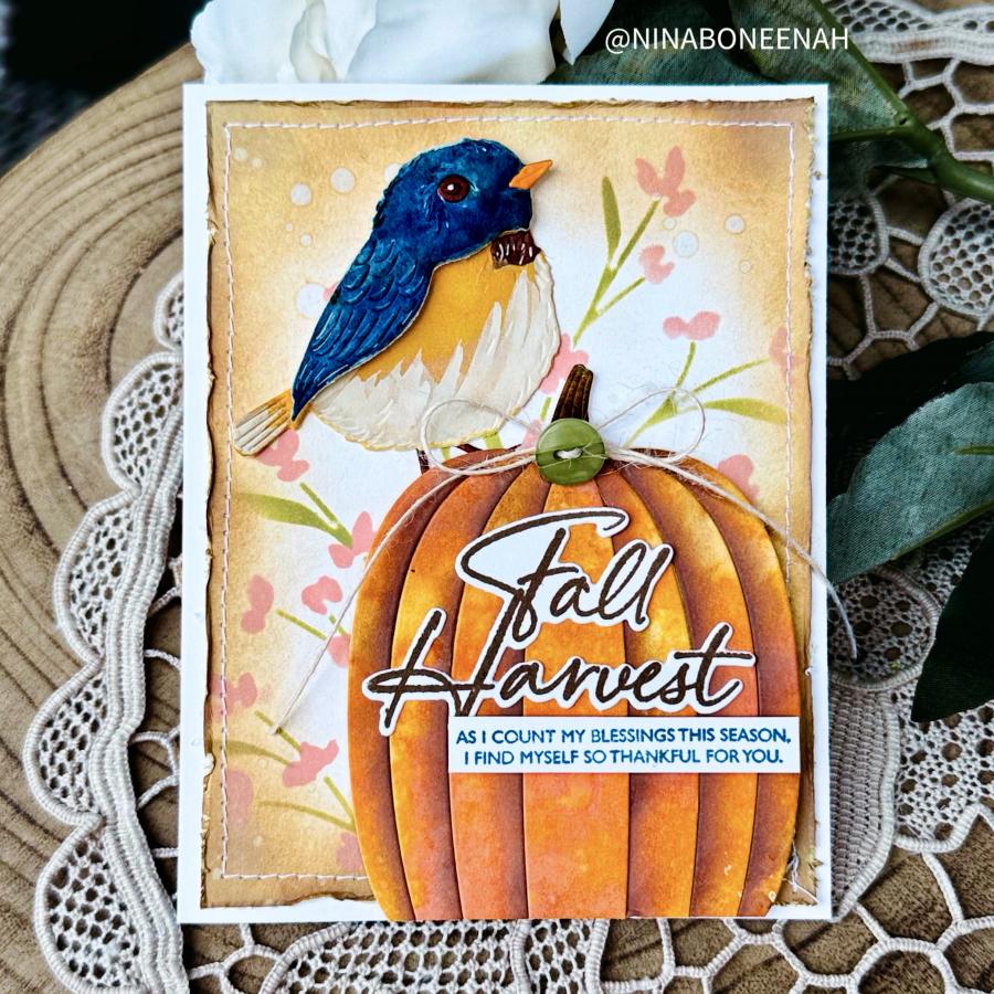 This is Big Sentiments: Fall Harvest Stamp Set