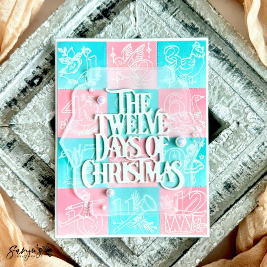 The Twelve Days of Christmas Stamp Set