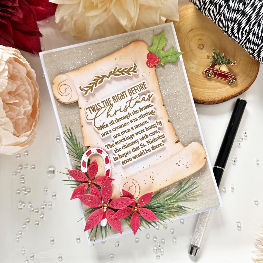 Twas the Night Before Christmas Mini Stamp Set