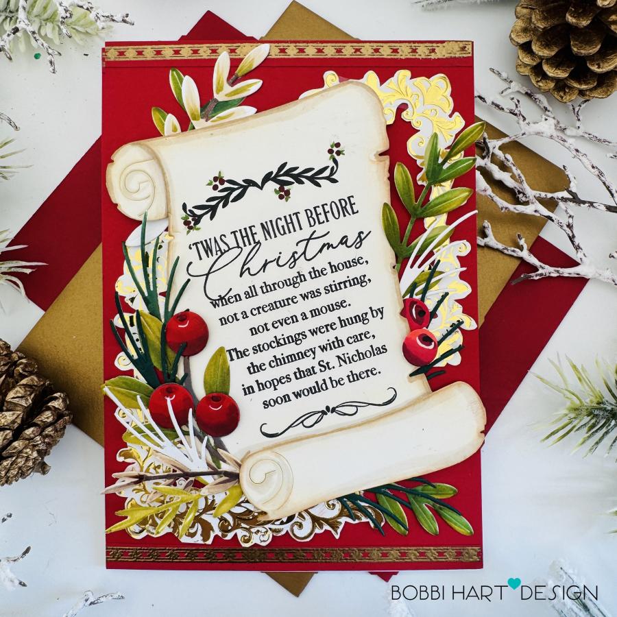 Twas the Night Before Christmas Mini Stamp Set