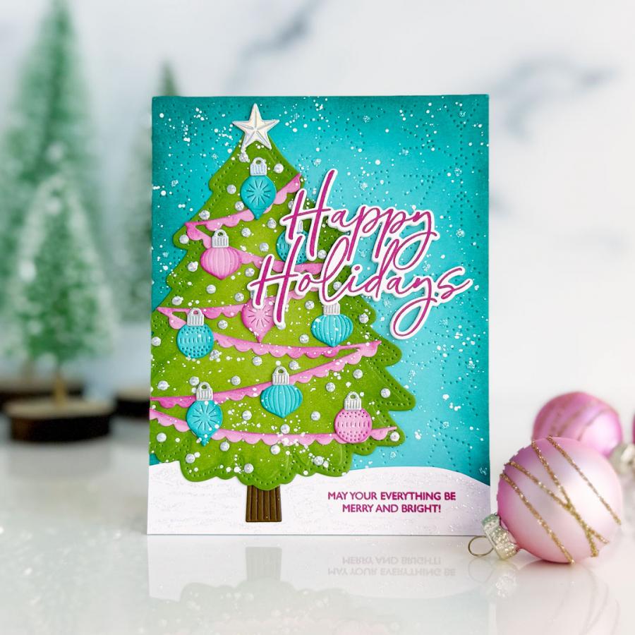 This is Big Sentiments: Happy Holidays Stamp Set