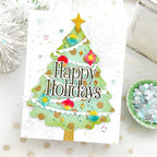 This is Big Sentiments: Happy Holidays Stamp Set