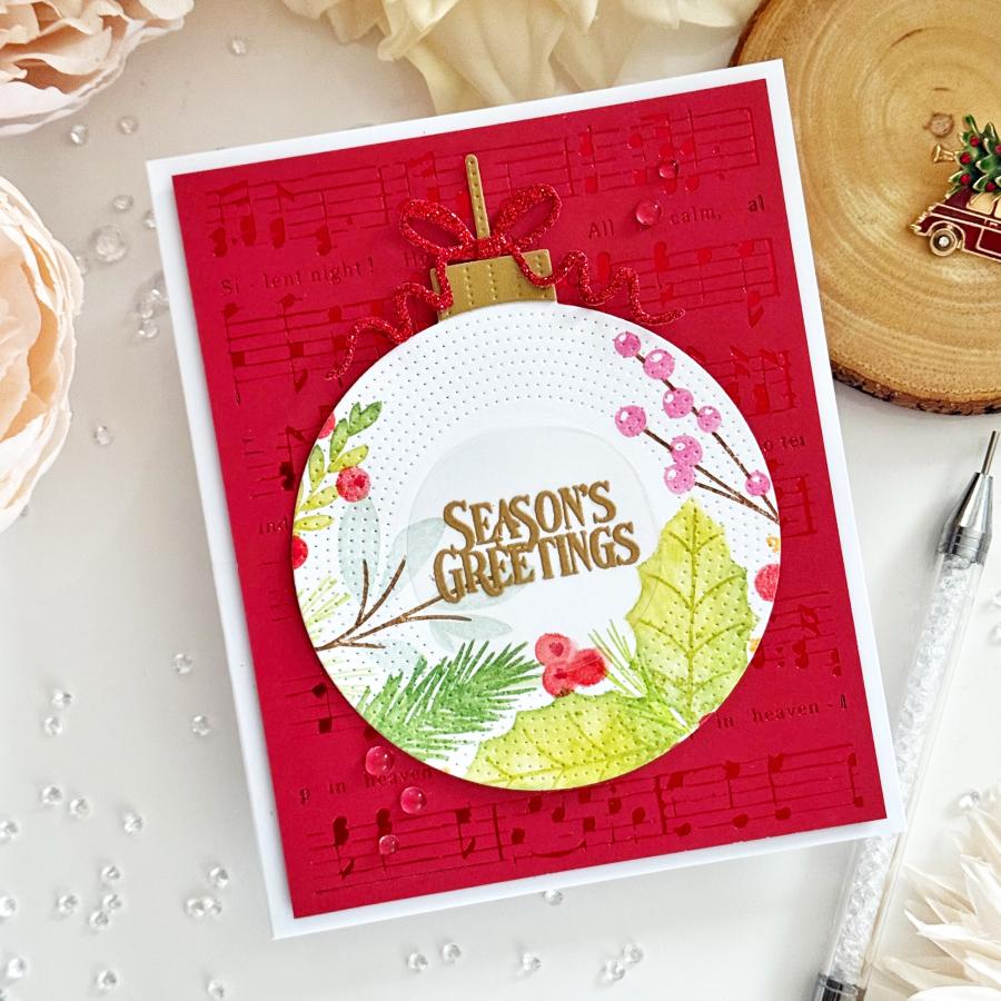 Timeless Ornament Sentiments Mini Stamp Set