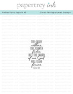 Reflections: Isaiah 40 Mini Stamp Set