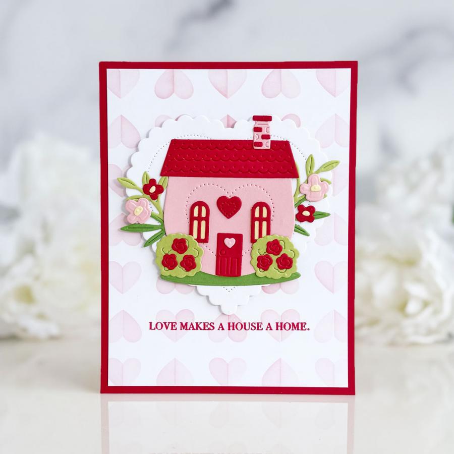 Home is Where the Heart Is Sentiments Mini Stamp Set