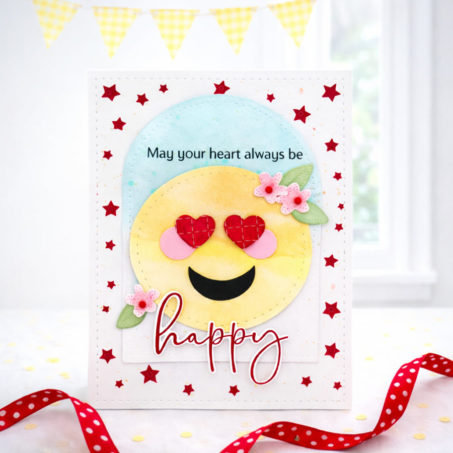 This is Big Sentiments: Happy Everything Stamp Set