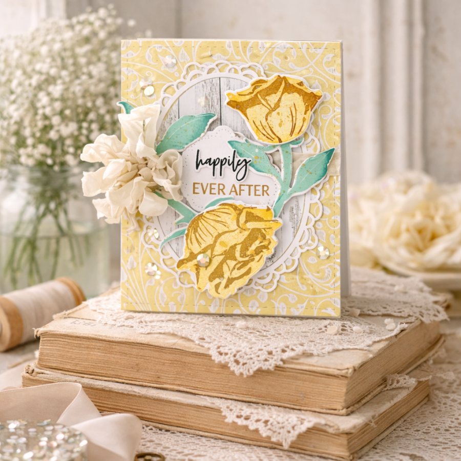 This is Big Sentiments: Happy Everything Stamp Set
